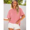 imageANRABESS Womens Oversized T Shirts Short Sleeve Crewneck Tops Casual Loose Basic Tee Shirts 2026 Summer Trendy OutfitsPink