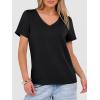 imageANRABESS Womens Short Sleeve Tops Casual V Neck Wrinkle  Free Basic T Shirts Summer Cute Tee 2026 Spring Fashion ClothesBlack