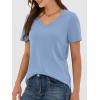 imageANRABESS Womens Short Sleeve Tops Casual V Neck Wrinkle  Free Basic T Shirts Summer Cute Tee 2026 Spring Fashion ClothesLight Blue