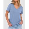 imageANRABESS Womens Short Sleeve Tops Casual V Neck Wrinkle  Free Basic T Shirts Summer Cute Tee 2026 Spring Fashion ClothesLight Blue