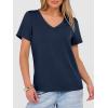imageANRABESS Womens Short Sleeve Tops Casual V Neck Wrinkle  Free Basic T Shirts Summer Cute Tee 2026 Spring Fashion ClothesNavy Blue
