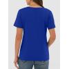 imageANRABESS Womens Short Sleeve Tops Casual V Neck Wrinkle  Free Basic T Shirts Summer Cute Tee 2026 Spring Fashion ClothesRoyal Blue