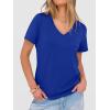 imageANRABESS Womens Short Sleeve Tops Casual V Neck Wrinkle  Free Basic T Shirts Summer Cute Tee 2026 Spring Fashion ClothesRoyal Blue
