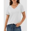 imageANRABESS Womens Short Sleeve Tops Casual V Neck Wrinkle  Free Basic T Shirts Summer Cute Tee 2026 Spring Fashion ClothesWhite