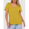imageANRABESS Womens Short Sleeve Tops Casual V Neck Wrinkle  Free Basic T Shirts Summer Cute Tee 2026 Spring Fashion ClothesYellow