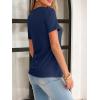 imageANRABESS Womens Short Sleeve Tops Summer Tshirts Cute Keyhole Neck Casual Basic Tee Dressy Work 2026 Spring Trendy OutfitsDeep Royal Blue