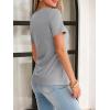 imageANRABESS Womens Short Sleeve Tops Summer Tshirts Cute Keyhole Neck Casual Basic Tee Dressy Work 2026 Spring Trendy OutfitsGrey
