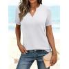 imageANRABESS Womens Short Sleeve V Neck Tops Summer Casual TShirts Blouses 2026 Spring Trendy Beach Vacation ClothesWhite