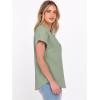 imageANRABESS Womens Spring Tops 2026 Short Sleeve Shirts Henley Dressy Casual Blouses V Neck Fashion Tunics Trendy Flowy ClothingLight Green