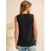 imageANRABESS Womens Tank Top Waffle Knit Sleeveless Henley Shirts 2026 Summer Loose Button Up V Neck Dressy Casual Tops ClothesBlack