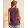 imageANRABESS Womens Tank Top Waffle Knit Sleeveless Henley Shirts 2026 Summer Loose Button Up V Neck Dressy Casual Tops ClothesMauve