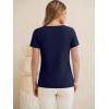 imageANRABESS Womens Tops Short Sleeve V Neck Shirts Summer Basic Tee Trendy Cute Tshirts 2026 Spring Casual OutfitsDeep Royal Blue