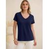 imageANRABESS Womens Tops Short Sleeve V Neck Shirts Summer Basic Tee Trendy Cute Tshirts 2026 Spring Casual OutfitsDeep Royal Blue