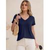 imageANRABESS Womens Tops Short Sleeve V Neck Shirts Summer Basic Tee Trendy Cute Tshirts 2026 Spring Casual OutfitsDeep Royal Blue