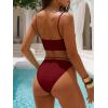 imageANRABESS Bikini Sets for Women Two Piece Swimsuit Summer Sexy Double Loop Cheeky Thong Bathing Suits Beach Vacation SwimwearDeep Red