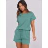 imageANRABESS Rompers for Women Summer 2026 Casual Dressy One Piece Tshirt Short Pants Jumpsuit Beach Vacation Outfit ClothesLake