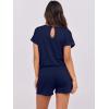 imageANRABESS Rompers for Women Summer 2026 Casual Dressy One Piece Tshirt Short Pants Jumpsuit Beach Vacation Outfit ClothesNavy Blue
