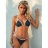 imageANRABESS Sexy Bikini Sets for Women Ruffle Trim Two Piece Swimsuit 2026 Summer Bathing Suit Halter String Triangle SwimwearBlack