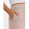 imageANRABESS Shorts for Women Summer Casual High Waisted Side Zipper Dressy Shorts with Pockets Comfy Cute 2026 Vacation OutfitsLight Khaki
