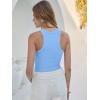 imageANRABESS Sleeveless Tank Tops for Women High Neck Racerback Ribbed Knit Top Summer 2026 Casual Basic Slim Fit Workout ShirtsSky Blue