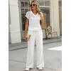 imageANRABESS Women 2 Piece Outfits Summer Lounge Sets Crochet Knit Sweater Vest Wide Leg Pants Casual Beach Vacation ClothesWhite