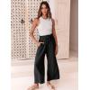 imageANRABESS Women Linen Pants Casual Loose High Waist Boho Wide Leg Cropped Palazzo Beach Pants Summer Outfits 2026 TrendyBlack
