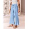 imageANRABESS Women Linen Pants Casual Loose High Waist Boho Wide Leg Cropped Palazzo Beach Pants Summer Outfits 2026 TrendySky