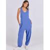 imageANRABESS Women Overalls Jumpsuits Loose Casual Dressy Sleeveless Baggy Harem Pants Romper Jumpers 2026 Trendy Summer OutfitsBlue