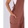 imageANRABESS Women Overalls Jumpsuits Loose Casual Dressy Sleeveless Baggy Harem Pants Romper Jumpers 2026 Trendy Summer OutfitsCaramel