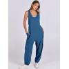 imageANRABESS Women Overalls Jumpsuits Loose Casual Dressy Sleeveless Baggy Harem Pants Romper Jumpers 2026 Trendy Summer OutfitsDeep Blue