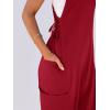 imageANRABESS Women Overalls Jumpsuits Loose Casual Dressy Sleeveless Baggy Harem Pants Romper Jumpers 2026 Trendy Summer OutfitsRed