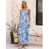 imageANRABESS Women Summer Casual Sleeveless Square Neck Beach Maxi Dress 2026 Trendy Loose Fit Split Tank Shirt Vacation SundressBlue Cashew Floral