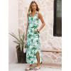 imageANRABESS Women Summer Casual Sleeveless Square Neck Beach Maxi Dress 2026 Trendy Loose Fit Split Tank Shirt Vacation SundressGreen White Floral