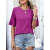imageANRABESS Women TShirts 2026 Fashion Half Sleeve Loose Fit Top Trendy Cute Flowy Tee Shirts Summer Casual OutfitsPurple