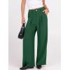 imageANRABESS Women Wide Leg Dress Pants 2026 Summer High Waisted Business Casual Work Trousers Dressy Office Palazzo Pants SlacksGreen Forest