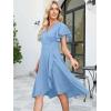 imageANRABESS Womens Cocktail Dress Semi Formal Wedding Guest Wrap Midi Dresses Summer Western High Low Ruffled Valentines DressLight Blue
