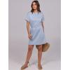 imageANRABESS Womens Dresses 2026 Summer Casual Short Sleeve Crew Neck Elastic Waist Mini T Shirt Dress with PocketsLight Blue