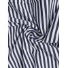 imageANRABESS Womens Striped Pajamas Sets 2026 Summer 2 Piece Lounge Matching Short PJ Set Side Split Spring Sleepwear OutfitsNavy Blue White Striped