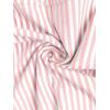 imageANRABESS Womens Striped Pajamas Sets 2026 Summer 2 Piece Lounge Matching Short PJ Set Side Split Spring Sleepwear OutfitsPink White Striped