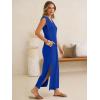 imageANRABESS Womens Summer Casual Maxi Dresses Sleeveless V Neck Split WrinkleFree Long Sundress Beach Vacation Travel ClothesRoyal Blue