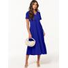 imageANRABESS Womens Summer Casual Short Sleeve T Shirts Maxi Dress Flowy V Neck Tiered Beach Vacation Sundress 2026 OutfitsRoyal Blue