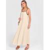 imageANRABESS Womens Summer Maxi Dress Casual Spaghetti Straps Sundress Flowy Long Dresses with Pocket 2026 Beach Vacation OutfitsBeige