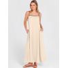 imageANRABESS Womens Summer Maxi Dress Casual Spaghetti Straps Sundress Flowy Long Dresses with Pocket 2026 Beach Vacation OutfitsBeige