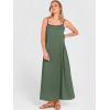 imageANRABESS Womens Summer Maxi Dress Casual Spaghetti Straps Sundress Flowy Long Dresses with Pocket 2026 Beach Vacation OutfitsOlive