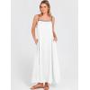 imageANRABESS Womens Summer Maxi Dress Casual Spaghetti Straps Sundress Flowy Long Dresses with Pocket 2026 Beach Vacation OutfitsWhite