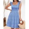 imageANRABESS Womens Summer Short Dress 2026 Square Neck Sleeveless A Line Ruffled Wedding Casual Cute Teen Beach Mini SundressBlue Floral 02