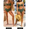 imageANRABESS Womens Triangle Bikini Sets O Ring Cut Out Two Piece Swimsuit Mid Rise Cute 2026 Summer Beach Cheeky Bathing SuitsArmy Green