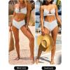 imageANRABESS Womens Triangle Bikini Sets O Ring Cut Out Two Piece Swimsuit Mid Rise Cute 2026 Summer Beach Cheeky Bathing SuitsWhite