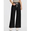 imageANRABESS Womens Wide Leg Jeans High Waisted Trendy Drawstring Denim Pants Casual Relaxed Fit Trouser with PocketsBlack