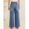 imageANRABESS Womens Wide Leg Jeans High Waisted Trendy Drawstring Denim Pants Casual Relaxed Fit Trouser with PocketsBlue